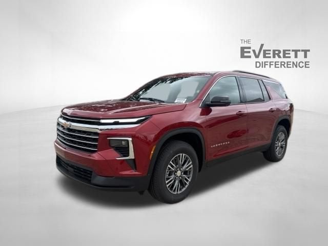 2026 Chevrolet Traverse — rear three-quarter view
