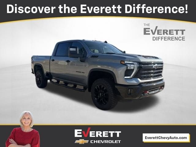 2026 Chevrolet Silverado 2500 HD LT in Sterling Gray Metallic — front three-quarter view