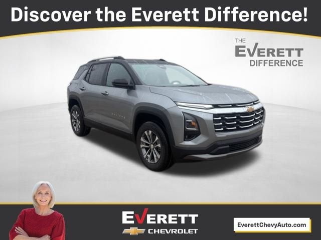 2026 Chevrolet Equinox LT in Sterling Gray Metallic — front three-quarter view