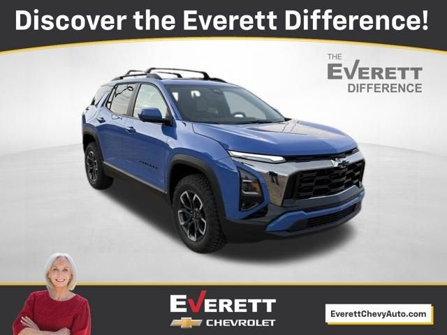 2026 Chevrolet Equinox ACTIV in Reef Blue Metallic — front three-quarter view