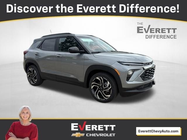 2026 Chevrolet Trailblazer RS in Sterling Gray Metallic — front three-quarter view
